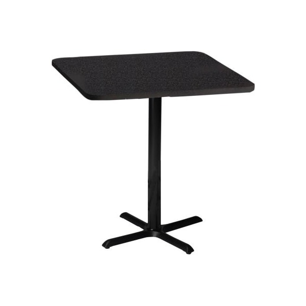 Safco Safco Bistro Series 30 Square Bar Height Restaurant Table, Black CA30SHBTANT - main
